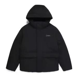 내셔널지오그래픽 N254UDW081 노사시 후드 탈부착 다운 BLACK