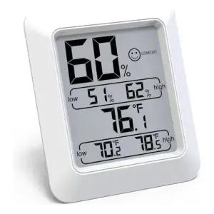 디지털 온습도계 실내 벽걸이 탁상용 습도계 온도계 WFJBUWA