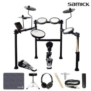 [삼익악기]삼익 전자드럼 SD100 올메쉬 풀패키지 세트 견고한프레임 킥타워페달