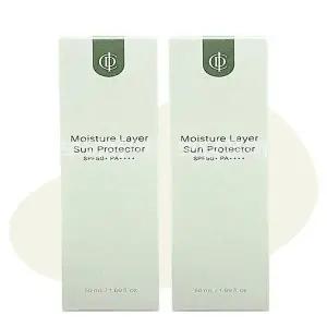 [셀러허브]1+1 인셀덤 모이스쳐 레이어 선 프로텍터 50ml 젤타입 선크림 /QR부착 100% 본사 (S42240014)