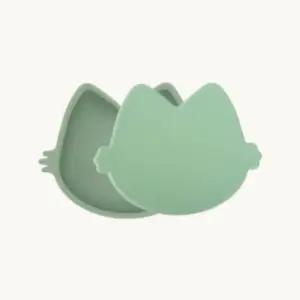 블루마마 유아식기 실리콘 다용도 볼 뚜껑 세트 민트