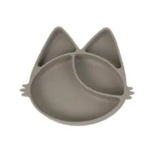 블루마마 실리콘 흡착 식판 유아식기 준비물 베이지