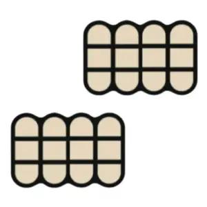 첵스초코 규조토 욕실 발매트 인테리어 첵스더블링 2P