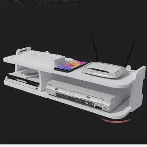 [에이치플러스몰]티비 선반 셋톱박스 벽걸이 티비 공유기 거치대 소형