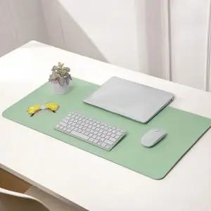 데스크패드 책상매트 롤링 휴대용 가죽 데스크매트 그린 (90x45cm)
