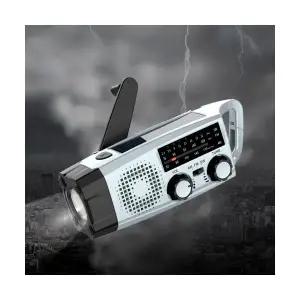 디큐브 재난용 다용도 라디오 서바이복스 비상용 손전등 배터리 긴급대비 생존용품 캠핑용품 비상식량 구조