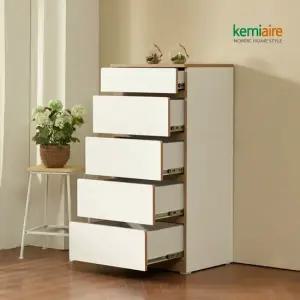 케미에르 칼레 LPM하이글로시 5단 600서랍장 KEL-302