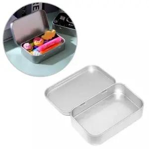 ( )철재 사각 다용도 틴케이스 소품보관 정리함