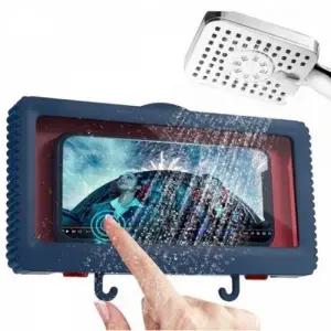 욕실핸드폰거치대 방수 샤워실 주방 케이스 벽 홀더