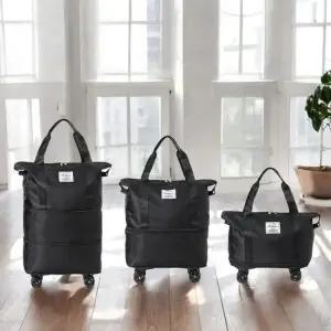 확장 빅맥스 2단 바퀴달린 보조 여행가방 보스턴백 2단 바퀴달린 확장 보스턴백 여행가방