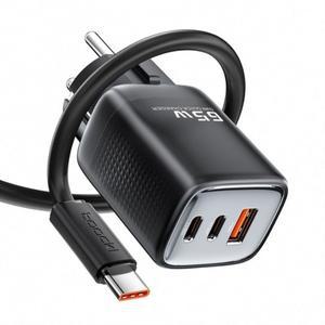 Toocki 툭키 GaN PPS 65W 3포트 C타입 접지형 초고속 미니 멀티