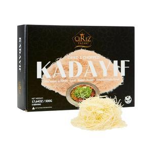 도우 바 건조, 필로 분쇄 나페, 페이스트리, 세레즈 재료, 피스타치오 카다이프 초콜릿 두바이 파자리 쿠나파 생, 다진 1.1파운드. 카타이피 도우,