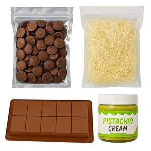 웨이퍼, 몰드, 7온스 피스타치오 키트 제작 스프레드 초콜릿 두바이 점보 13온스 카다이프, 바 diy