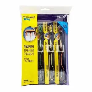 구강 청결 혀 세정기 틈새 케어 칫솔 메디안 듀얼 클리너
