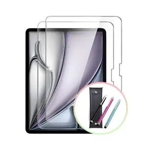 [셀러에이드]아이패드 프로 10.5 강화유리 2매 세트+심플펜 세트