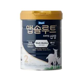 앱솔루트 프리미엄 산양 분유 2단계(6~12개월) 750g 1캔