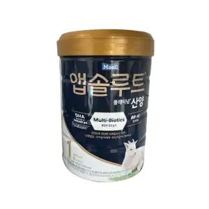 앱솔루트 플래티넘 산양 분유 1단계(0~6개월) 750g 1캔