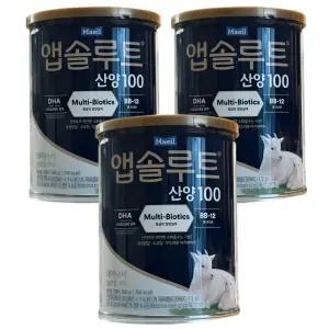 앱솔루트 산양 100 350g 3캔