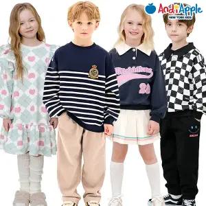 [앤디애플] 겨울 인기 BEST 봄 신상 OPEN! 긴급.공수 등원룩 추천 디즈니 콜라보 데일리룩 활동복 여아 남아 기모/레깅스/원피스/티셔츠/맨투맨/팬츠/상하복/패딩/스키복 外