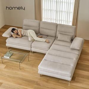 [2월 5% 최종판매가 620,230] 홈리 멜로우 2800 유럽 오코텍스 이지클린 패브릭 스윙 4인 소파 쇼파