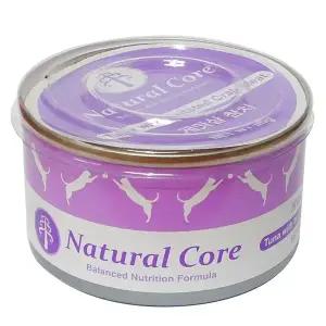 고양이 네츄럴 코어 캔 게맛살참치 95g 간식 습식 사료