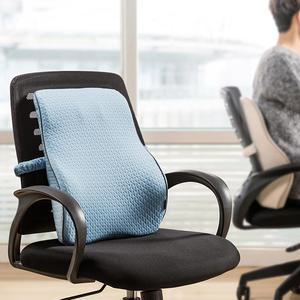 메모리폼 의자 사무실 차량용 허리등쿠션 등받이