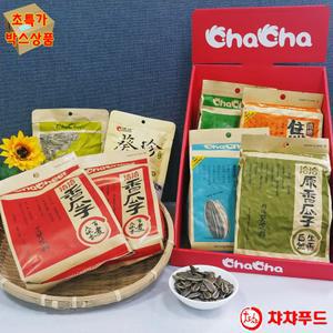 챠챠해바라기씨 차차푸드 중국해바라기씨 꽈즈 박스 Chacheer Sunflower seeds BOX