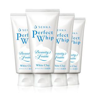 센카 퍼펙트 화이트 클레이 120g 4개