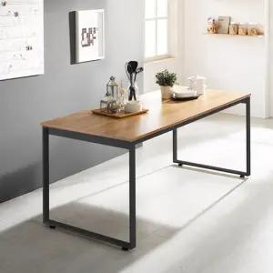 e스마트 스틸 테이블 1600x800 사각다리