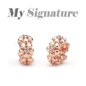 [도로시] 14k 마이 시그니처 꽃리스 참