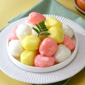 [시루조아] 굳지않는 삼색 말랑 꿀떡 600g / 개별포장