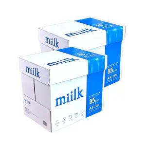 밀크 A4 85g 복사용지 2BOX