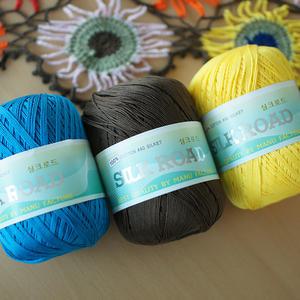 [니트박스] 실크로드 10+1/순면사 코마사 소품실 코바늘실 면실 여름실 32수 면사 코튼사