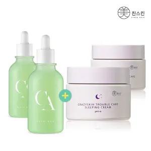 54off수면크림 2개+센텔라 티카 앰플 100ml 2개