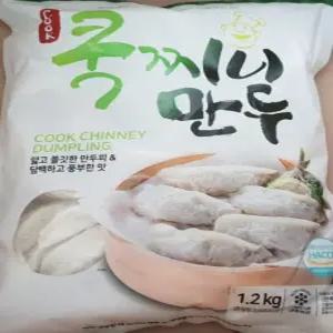 아하식품 쿡찌니 만두 1.2kg x 2묶음