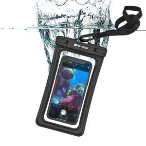 IPX 8등급 스마트폰 방수팩 암밴드 액정터치 수중촬영 4중 방수 멀티 수납