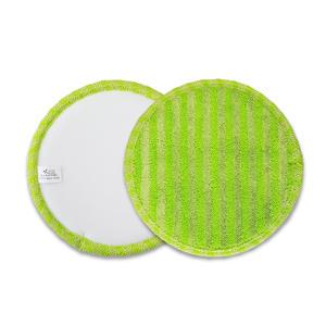 유무선 물걸레 청소기용 극세사원형물걸레 패드 21cm 2장 / 휴스톰 오토싱 호환