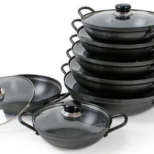 럭키 업소용 전골냄비 BN 경질 양수 찌개 업소 냄비