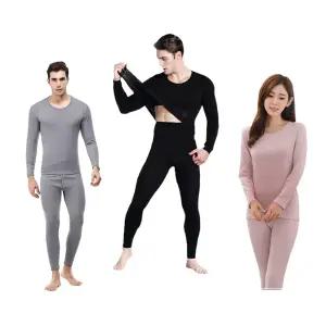 고급기모 발열내의 상하의 세트_겨울내복