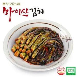 [마이산김치][한국농협김치] 전북 대표김치 마이산 갓김치3kg