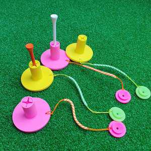 골프티 사계절용 드라이버티샷 겨울 딱딱한땅 사계절고무티4P+숏티링4P