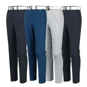 여름용 남성 기능성 골프바지 아웃도어 팬츠 42까지 스판소재 허리조절밴딩 작업복 단체복