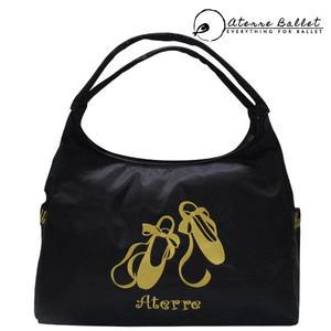 [아떼르발레]7819 아떼르 특대가방 검정골드 숄더백