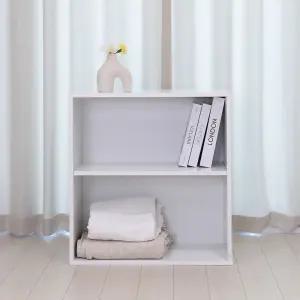 그레텔 2단책장 수납장 다용도 이동선반