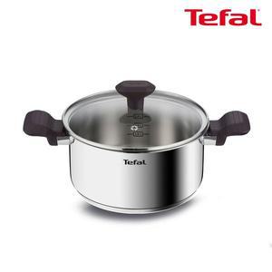 [테팔]인덕션 스테인리스스틸 테이스티쿡 양수냄비 20cm