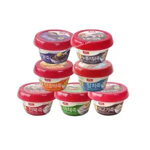 동원에프앤비 동원 양반죽 간편식 야채 쇠고기 단호박 밤단팥 참치 누룽지닭죽 전복죽 골라담기