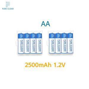 (정품)퓨어클리어 AA 충전지 2500mAh 8알