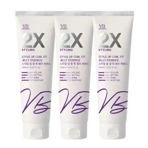 스타일Up 컬핏 2X컬링 헤어젤리에센스 150ml 3개