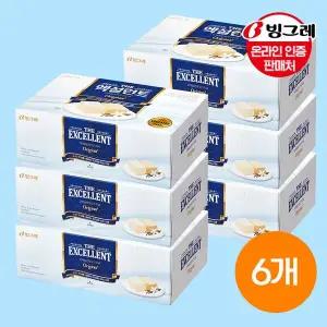 갤러리아 빙그레 THE 엑설런트 오리지널 아이스크림 6개