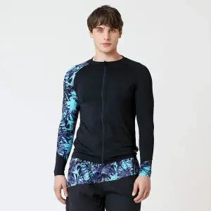 [베이직엘르] 남성인 트로피칼 집업 래쉬가드 상의 BEM T953K_P318768962